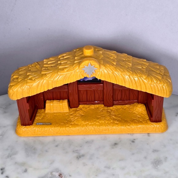 Little People Nativity Stable Playset Christmas Holiday Decor Toy Replacement - Picture 1 of 2